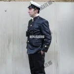 WWII German Kriegsmarine Leather Deck Trousers