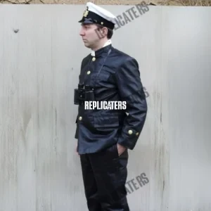 WWII German Kriegsmarine Leather Deck Trousers