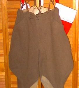 Reproduction WW1/World War One British Army Officer Service Trousers/Breeches