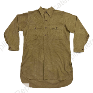 WW2 British Army Cellular collared Aertex shirt