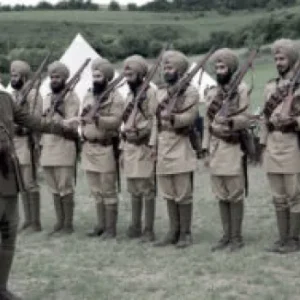 Complete Uniforms/Individual Articles for (Officer)/OR For Sikh Regiments Khaki full-length