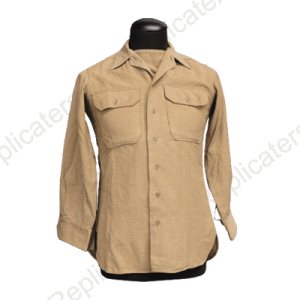 US Army World War Two (WW2, WWII) GI Mustard EM Wool Shirts and Trousers