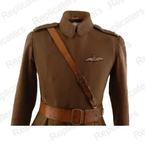 WW1 British Army Royal Flying Corp RFC Waist belt with cross-strap
