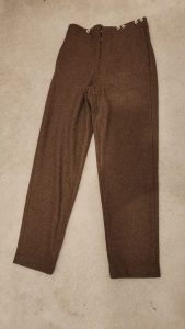 British Army World War One (WW1) pattern 1902/ 1907 service dress (SD) uniform trouser
