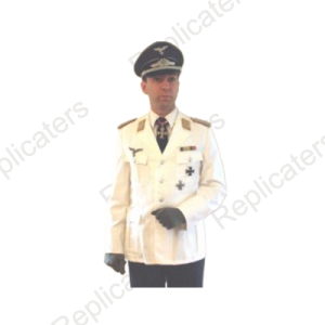 World War Two (WW2, WWII) German Luftwaffe White Summer Tunic