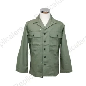 US Army World War Two (WW2, WWII) uniform 2nd Pattern 1942 HBT Jacket, Trousers, and caps