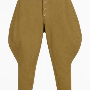 WW1 Imperial Russian Army Summer Breeches – Khaki Cotton Sharovary