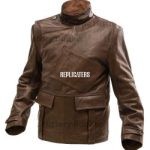 RFC leather short coat