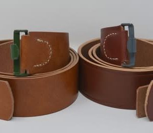 World War One (WW1) Imperial German Army Leather Waist Belt