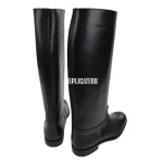Black Imperial German Army Cavalry Boots