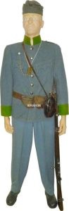 WW1 (World War One) Austro-Hungarian uniform in Feld Grau/melange correct wool
