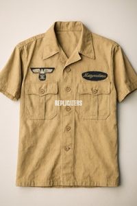 WWII German Kriegsmarine Tropical Shirt – Reproduction Naval Hot Climate Fieldwear