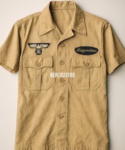WWII German Kriegsmarine Tropical Shirt – Reproduction Naval Hot Climate Fieldwear