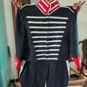 US 1812 war coatee, hand stitched with 10 buttons