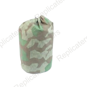 German splinter camo Zeltbahn tent bag