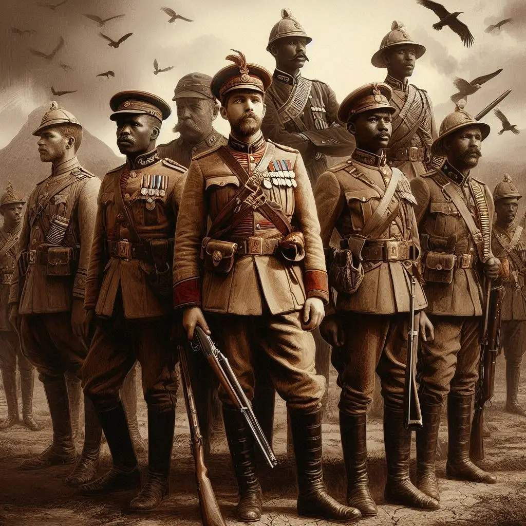 Boer war zulu war/Victorian era uniforms and gear