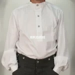 WW1 French Army white cotton shirt