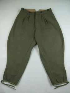 Reproduction WW1 Italian Army Breeches (Pantaloni da Truppa) – Grigio Verde (OR’s)