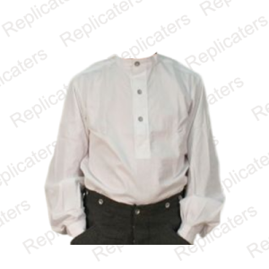 WW1 French Army white cotton shirt
