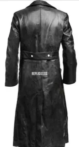 Black Leather Greatcoat  WW2 German