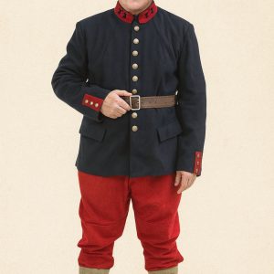 Best Buy WW1 French Army 1914 Early version uniform with Tunic, breeches, belt, and Kepi