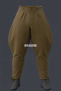 Reproduction WW1 Italian Army Breeches (Pantaloni da Truppa) – Grigio Verde (OR’s)