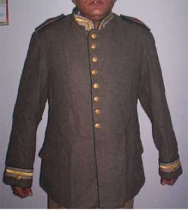 WW1 German Army Officer’s Tunic with Gold Lace