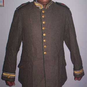 WW1 German Army Officer's Tunic with Gold Lace