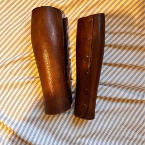 WW1 British Army Officer leather Gaiters/Spats