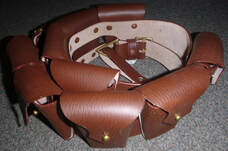 WW1 Australian Army (AIF)/New Zealand/ANZAC/ALH Leather Bandolier