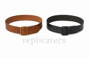 WW1 Imperial Russian Army Black/brown Leather Ammunition Belt & ammunition pouches