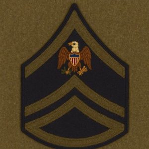 Reproduction WW1 US AEF NCO Ranks