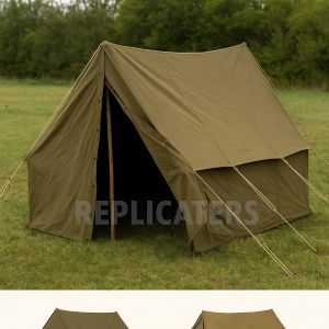 WW2 U.S. Army M1942 Tent – Olive Drab Cotton Canvas Shelter