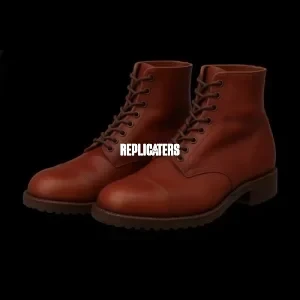 Post WW1 British Army B2 Ammunition (Ammo) Boot in Brown/Black color