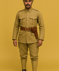 WW1 Complete uniform set of the British-Indian Soldier/Sepoy