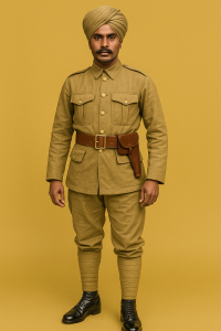 WW1 Complete uniform set of the British-Indian Soldier/Sepoy
