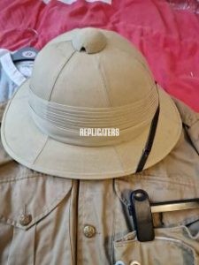 WW1 British Army Tropical Khaki Pith (Cork/Tropical) helmet