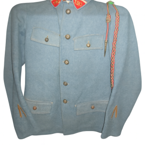 WW1 French Army Plain/Artillery/all Branch of services Horizon Blue tunic reproduction