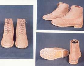 WW1 Imperial German Army Ankle Boots (Schnurschuhe ) Black/Brown