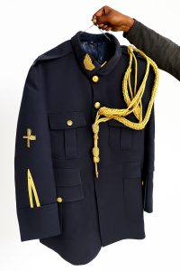 Reproduction WW1 French Pilots tunic with aiguilette and embroidery