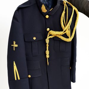 Reproduction WW1 French Pilots tunic with aiguilette and embroidery