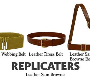 British Army Boer War Belts Collection – Khaki Webbing, Leather Dress & Sam Browne Belts (1899–1902 Patterns)