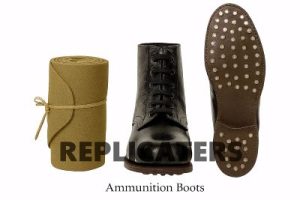 British Army Boer War Standard Ammunition Boots & Puttees Set – 1899–1902 Pattern