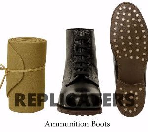 British Army Boer War Standard Ammunition Boots & Puttees Set – 1899–1902 Pattern