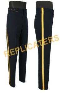 Victorian Uniforms/British Army Officer’s Blue Overalls (trousers) Royal regiments (1881-1902)