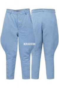WW1 French Ordinary (OR’s) Aviator Light Blue Breeches with free Leg Wraps/Puttees