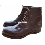 WW1 US AEF ETO Officers’ Ankle boots with breeches & leg wraps/puttees
