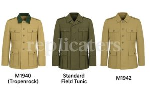 WW2 German (DAK) Deutche Afrika Korp. – Standard Field tunic – M1940/42 tunic