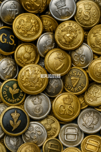 Buttons for old & new regiments, services across countries, marines, SAS and whatever you can imagine
