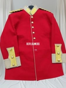 British Army Anglo-Zulu War Officer’s Scarlet Tunic – 24th Foot (1879 Pattern)